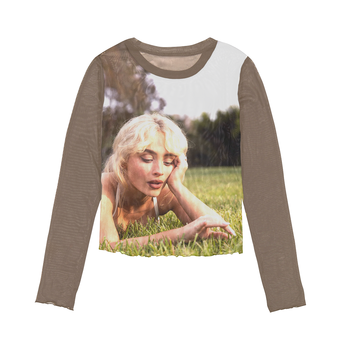 Sabrina_Carpenter_Photo_Mesh_Top
